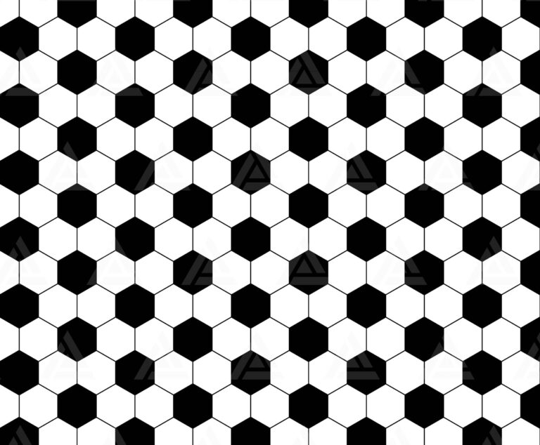 Soccer Ball Pattern Svg Seamless Football Pattern Geometric Hexagon Background Tumbler Template Cut File Cricut Png Pdf Eps Vector Etsy Norway