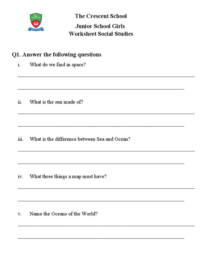 Social Studies Grade 3 Revision Worksheet PDF Earth Map Worksheets Library Social Studies Grade 3 Revision Worksheet PDF Earth Map Worksheets Library