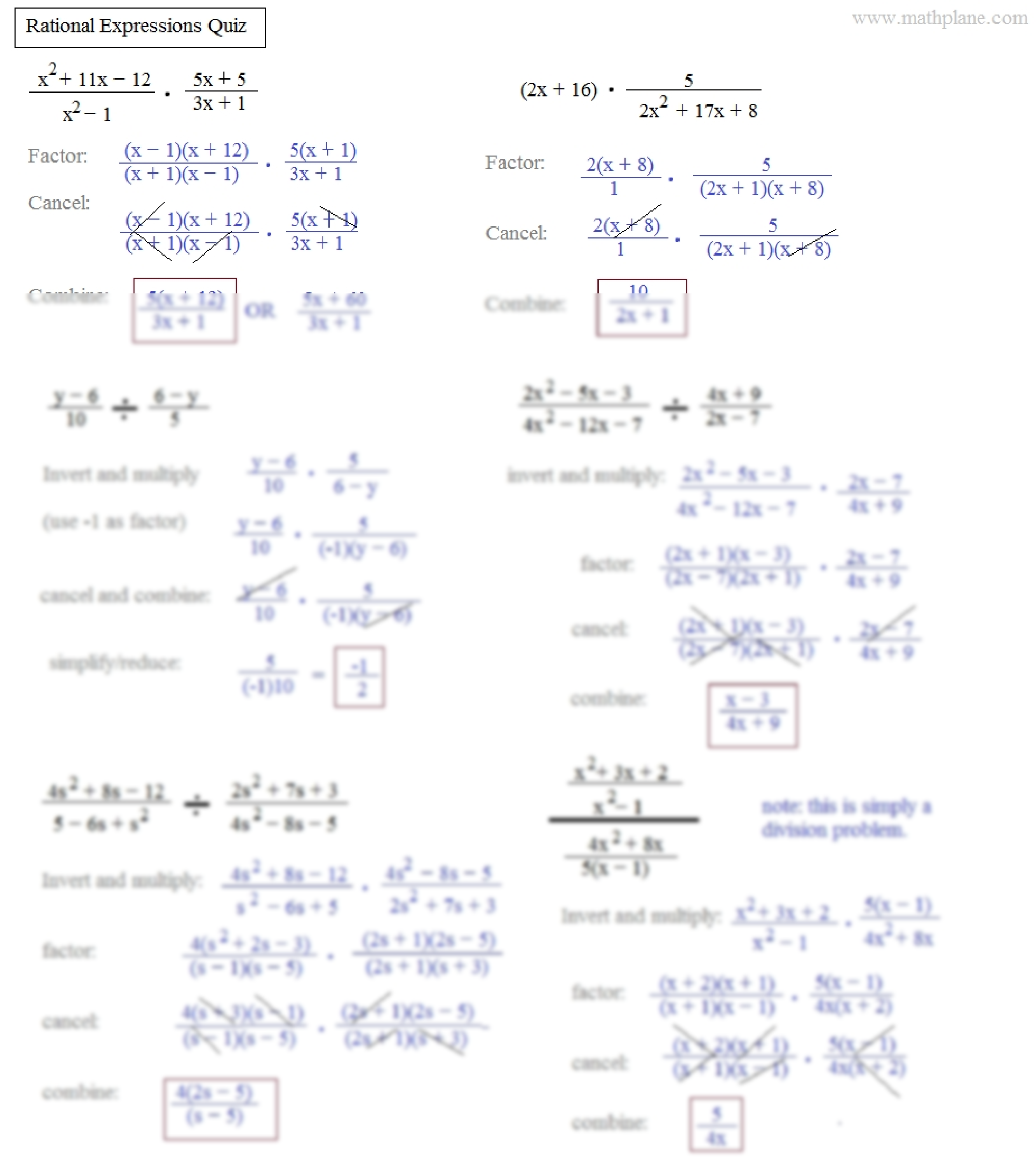 SOLUTION Simplifying Rational Expressions Worksheet Algebra Worksheets Library SOLUTION Simplifying Rational Expressions Worksheet Algebra Worksheets Library