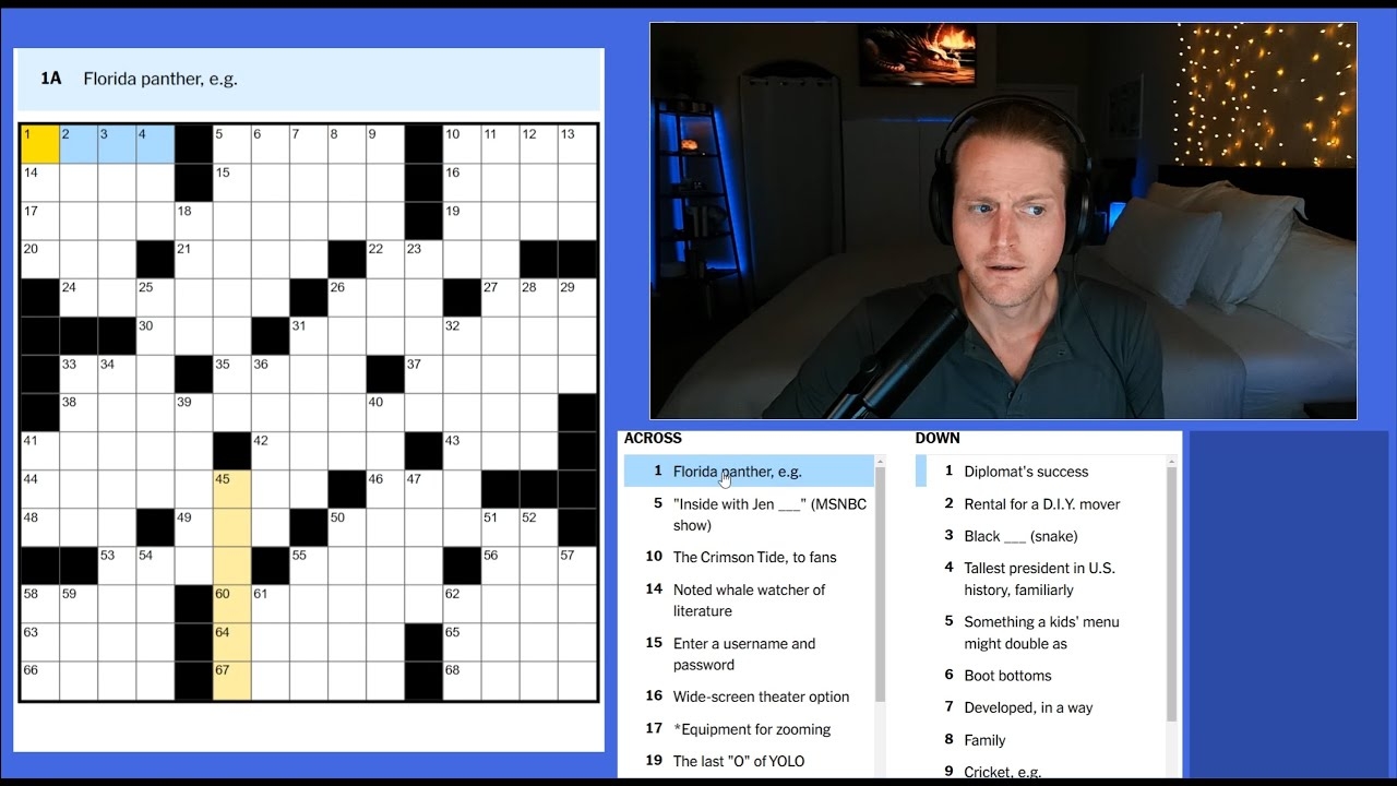 Solving The Tuesday June 4 2024 New York Times Crossword YouTube Solving The Tuesday June 4 2024 New York Times Crossword YouTube
