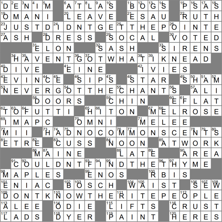 Soy based Frozen Dessert Brand Crossword Clue Archives LAXCrossword