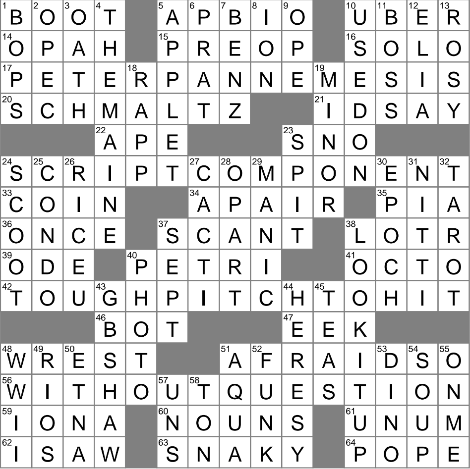 spanish that crossword clue spanish that crossword clue
