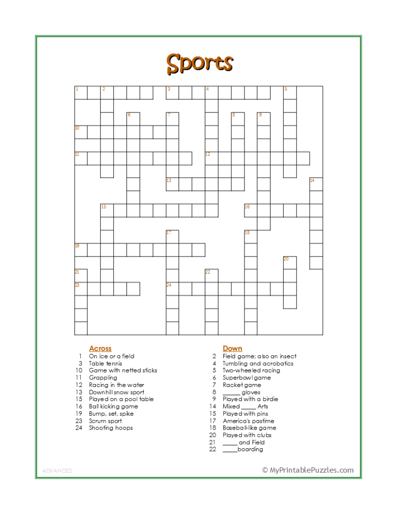 free printable easy crosswords free printable easy crosswords