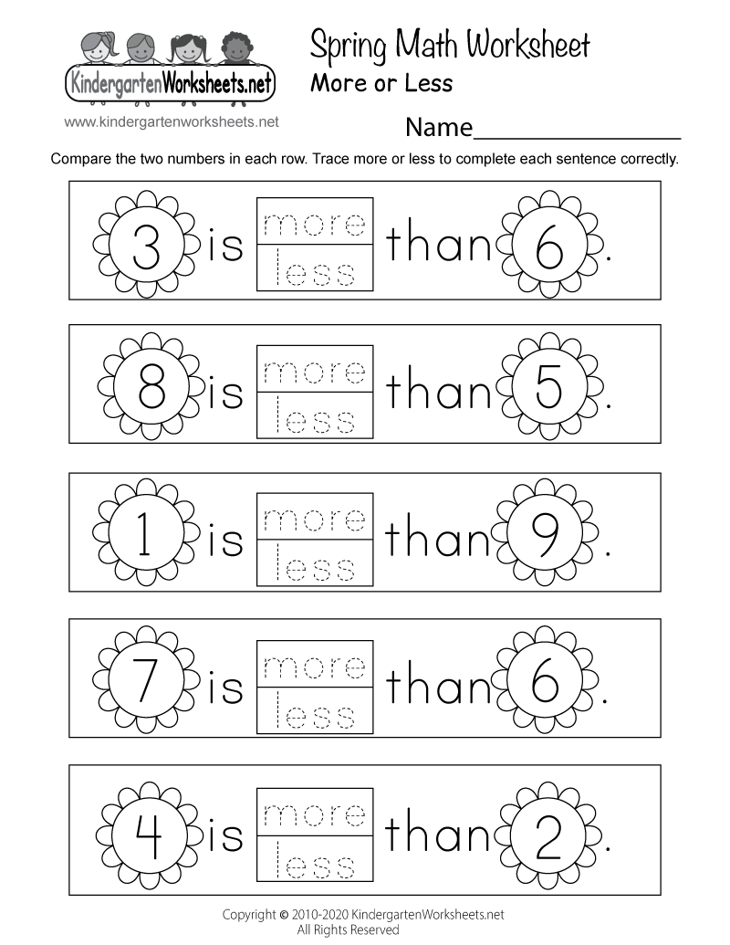 Spring Math Worksheet Free Printable Digital PDF Spring Math Worksheet Free Printable Digital PDF