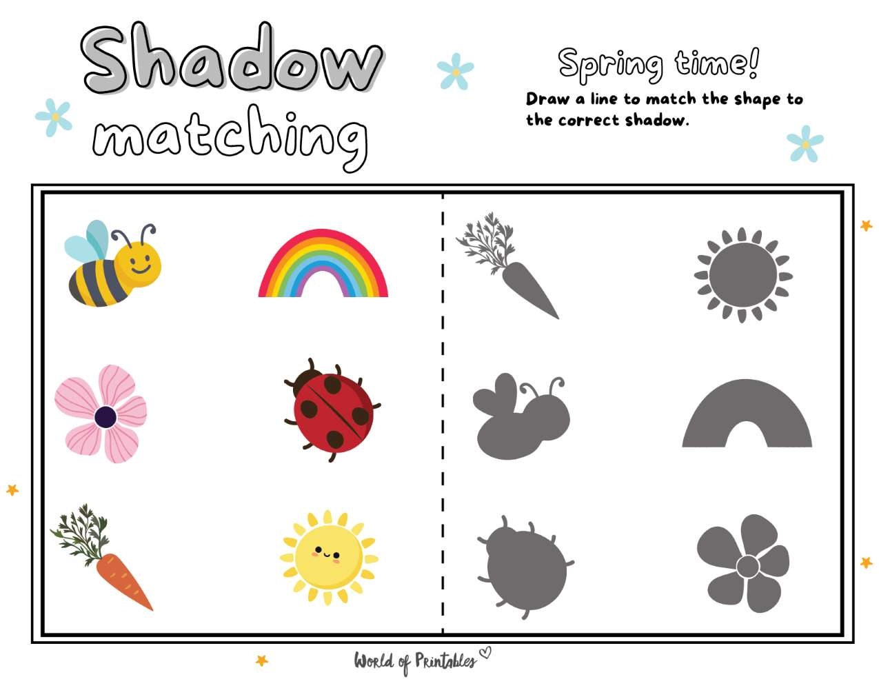 spring worksheets for preschool spring worksheets for preschool