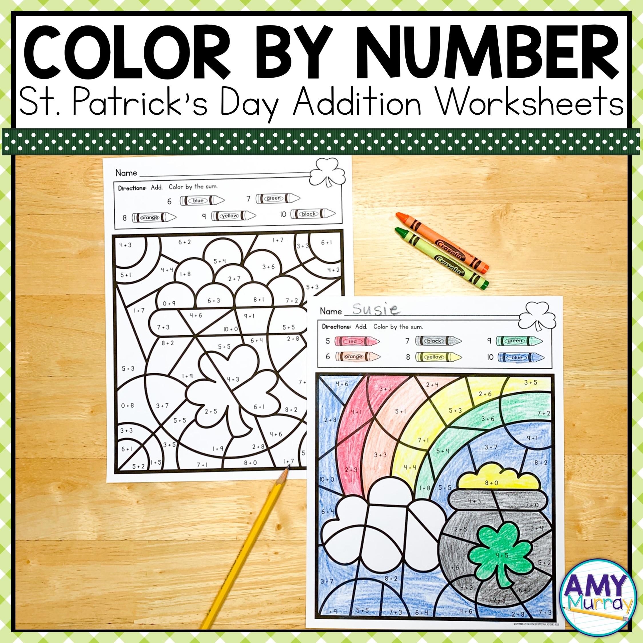st patricks day worksheets