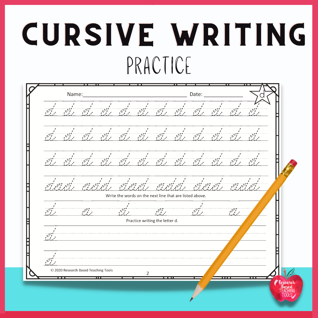 Step by Step Cursive Handwriting Practice Packet No Prep Printable For Grades 2 4 Made By Teachers Step by Step Cursive Handwriting Practice Packet No Prep Printable For Grades 2 4 Made By Teachers