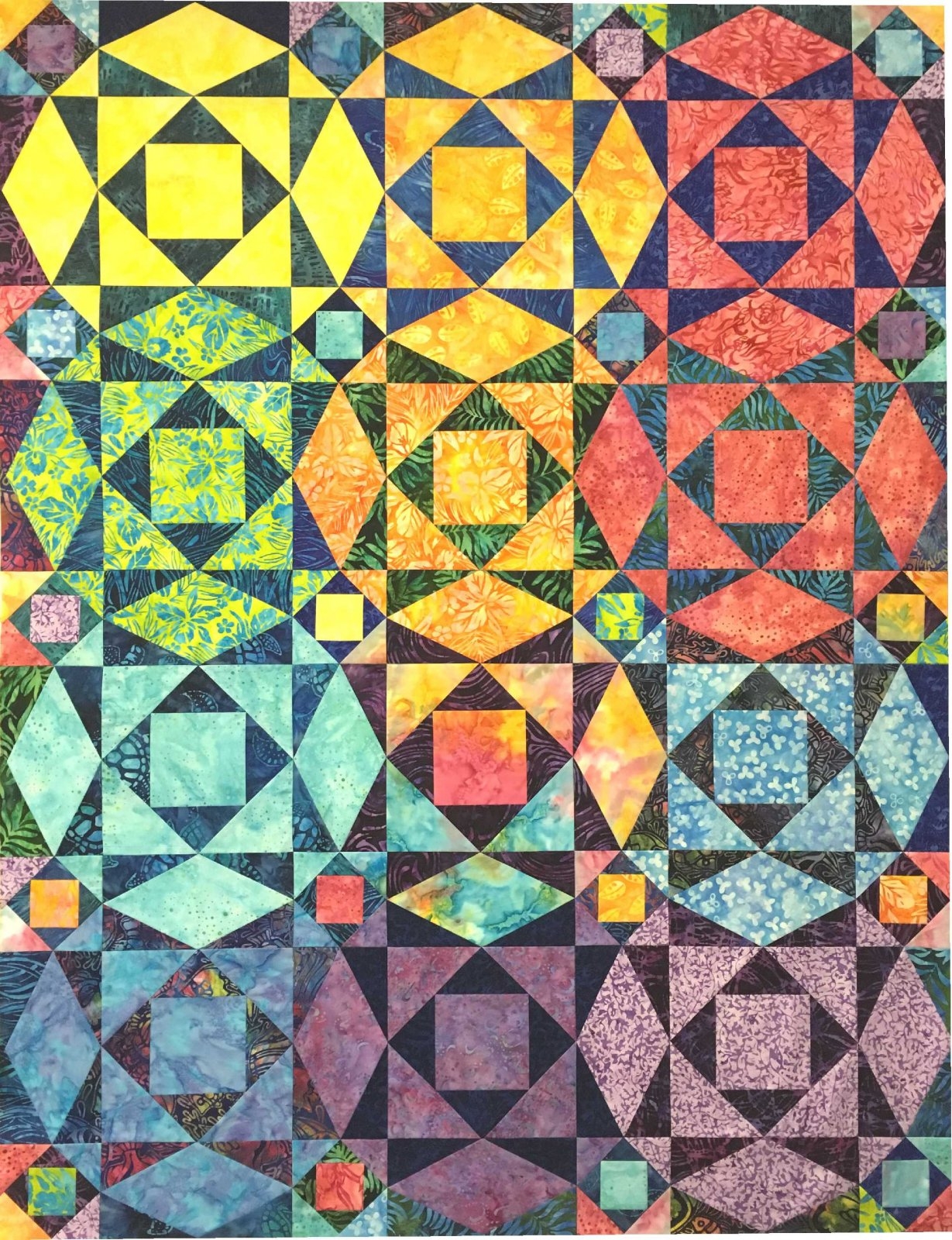 Storm At Sea 16 Pre Cut Kit Controlled Bright Colorway Storm At Sea 16 Pre Cut Kit Controlled Bright Colorway