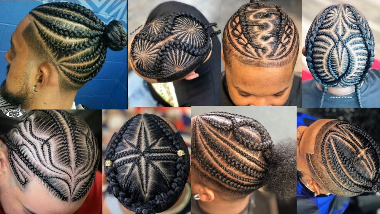 Stylish Unique Braids Hairstyles For Black Men 2024 Popular Braids Hairstyles For Men YouTube
