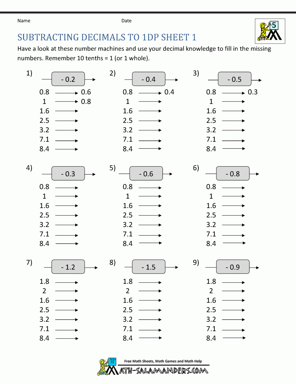adding and subtracting decimals worksheets pdf adding and subtracting decimals worksheets pdf
