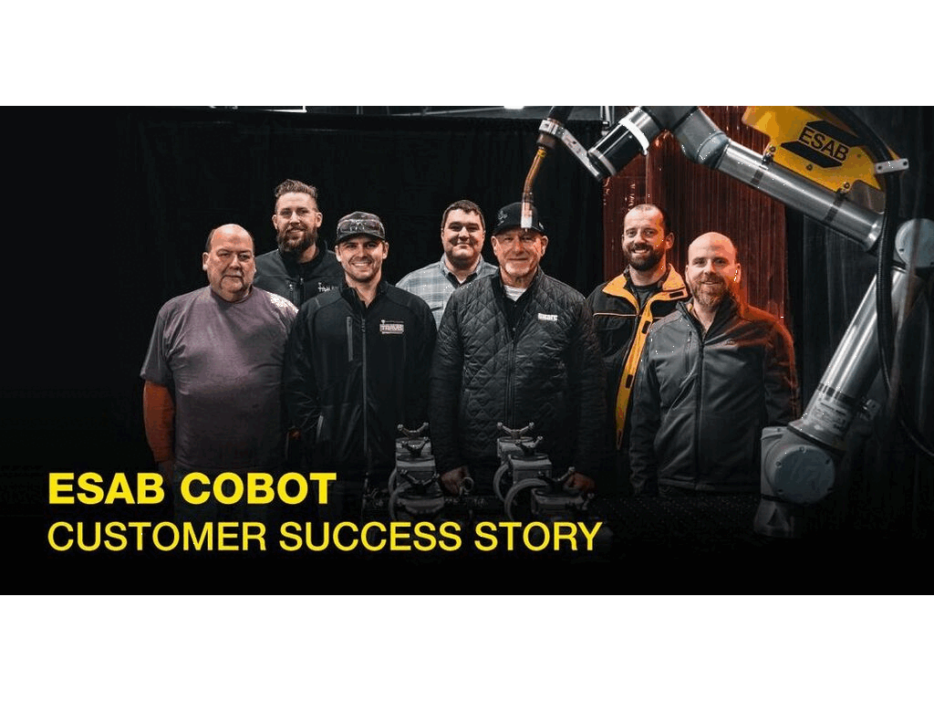 Success Story ESAB Cobot Boosts Company s Productivity By 800 GAWDA Buyers Guide Success Story ESAB Cobot Boosts Company s Productivity By 800 GAWDA Buyers Guide