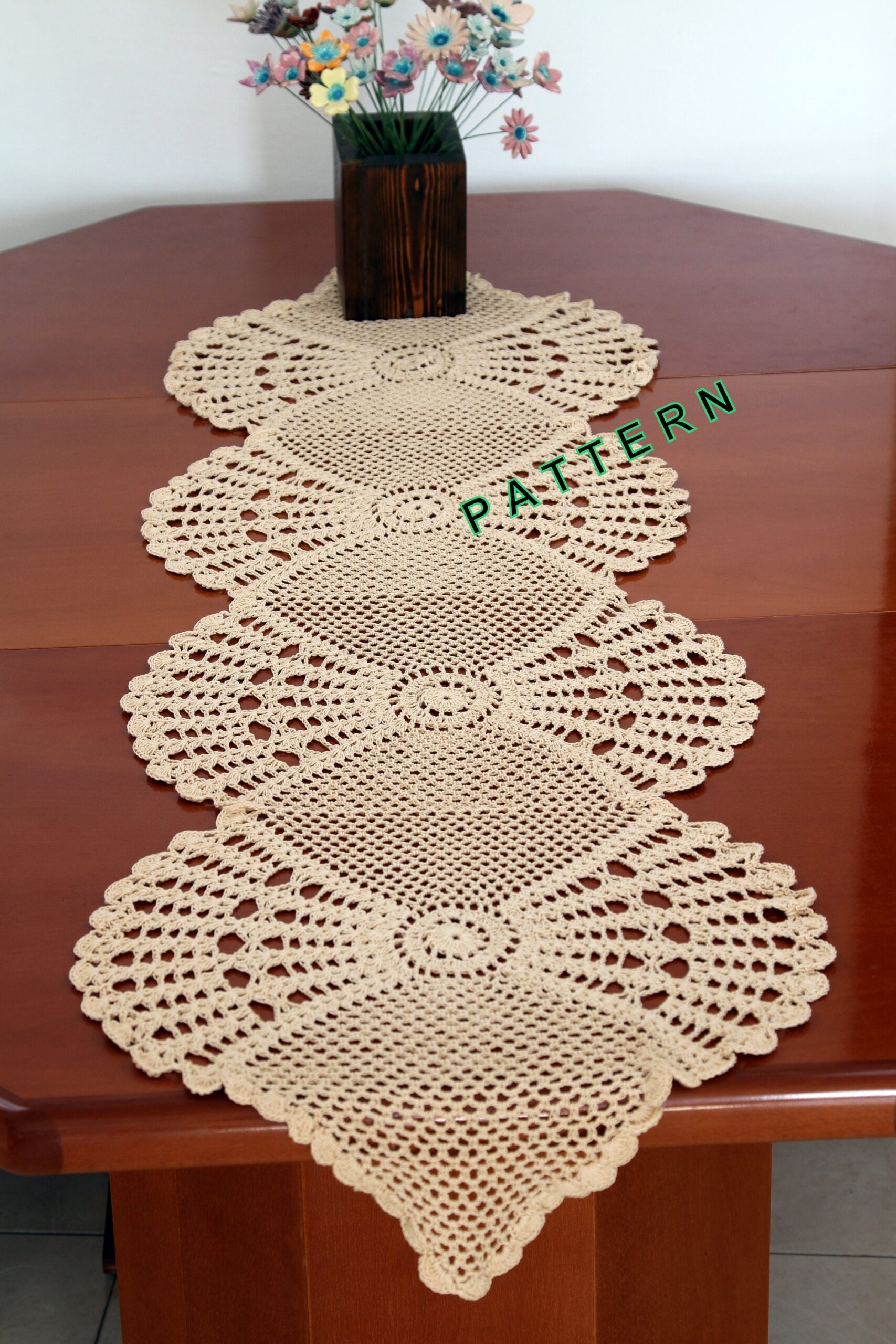 Table Runner Pattern Crochet Table Runner PDF Written Instructions Center Piece Lace Table Runner Home Decor Crochet Table Runner Etsy Table Runner Pattern Crochet Table Runner PDF Written Instructions Center Piece Lace Table Runner Home Decor Crochet Table Runner Etsy