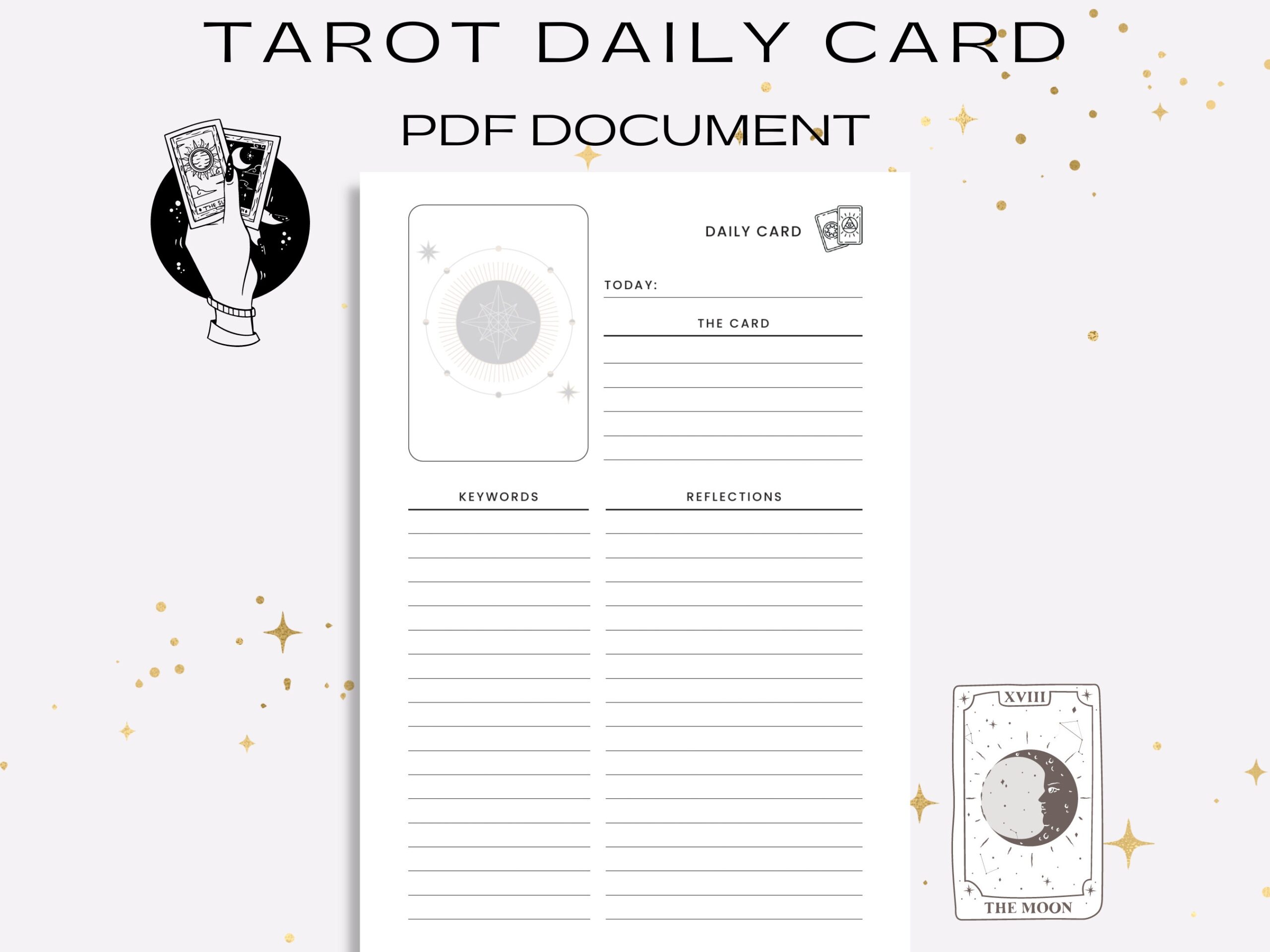 Tarot Journal Printable PDF Daily Tarot Card Spread Pages Digital Download Workbook For Beginners And Witchy Spiritual Practices Etsy Tarot Journal Printable PDF Daily Tarot Card Spread Pages Digital Download Workbook For Beginners And Witchy Spiritual Practices Etsy