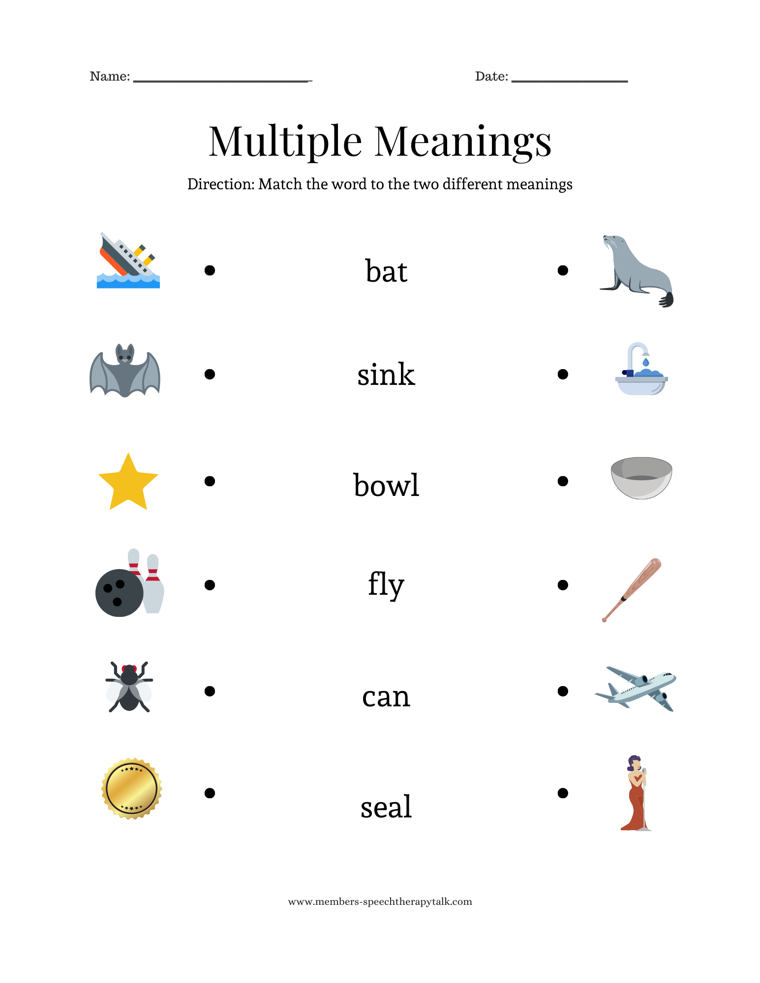 Teaching Multiple Meaning Words 4 Materials That Work Speech Therapy Talk Membership Teaching Multiple Meaning Words 4 Materials That Work Speech Therapy Talk Membership