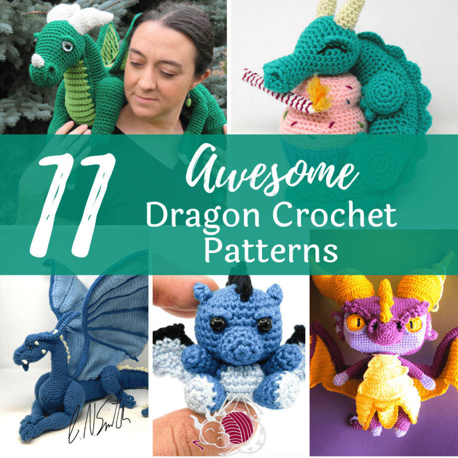 The Best Dragon Crochet Patterns Hooked By Kati The Best Dragon Crochet Patterns Hooked By Kati