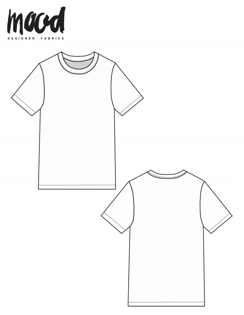 The Brando Tee Free Unisex Sewing Pattern The Brando Tee Free Unisex Sewing Pattern