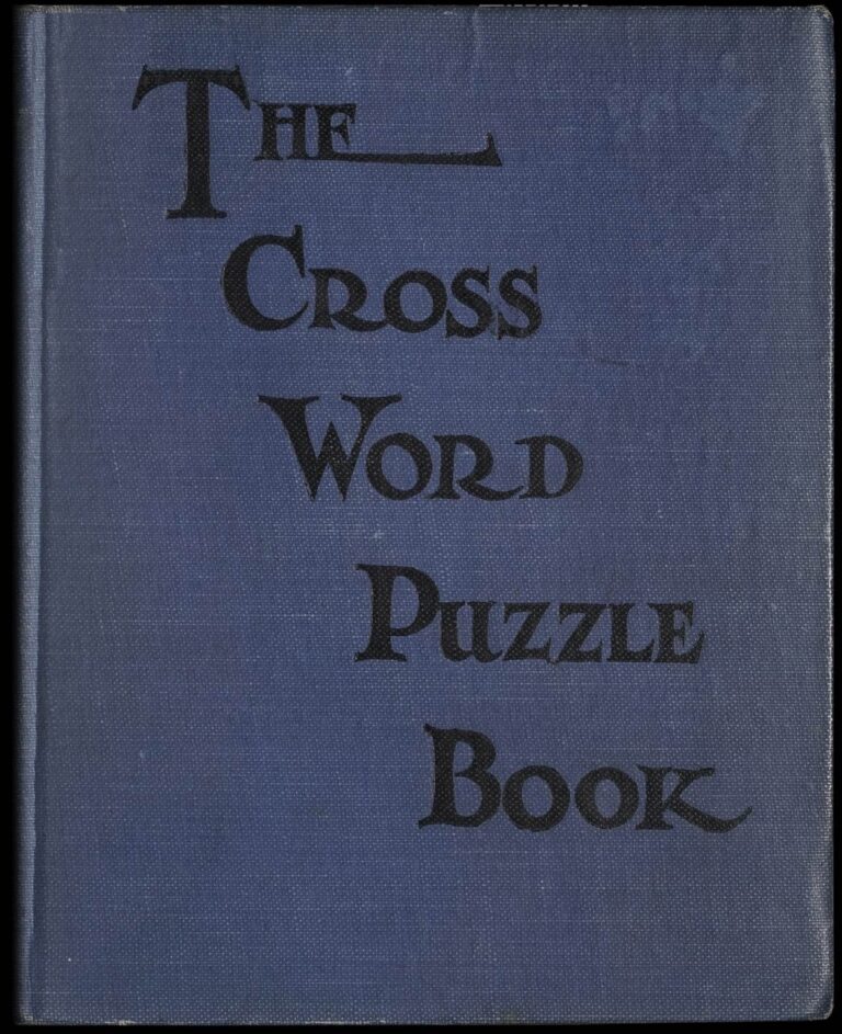 The Cross Word Puzzle Book First Series