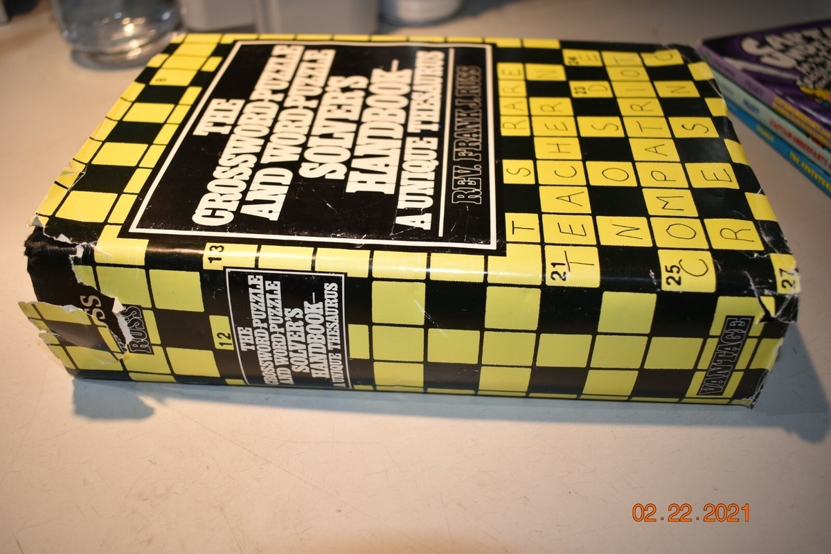 The Crossword Puzzle And Word Puzzle Solver s Handbook By Frank J Russ Signed 9780533063505 EBay The Crossword Puzzle And Word Puzzle Solver s Handbook By Frank J Russ Signed 9780533063505 EBay