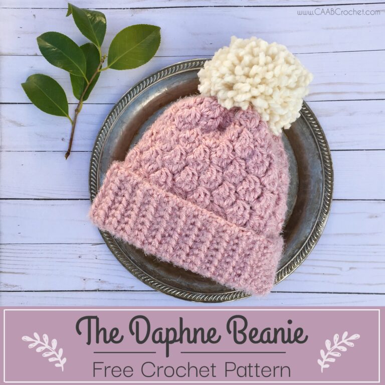 The Daphne Beanie A Free Chunky Crochet Beanie Pattern
