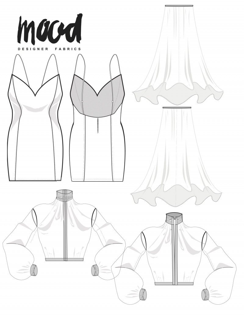 The Hydrangea Gown Free Sewing Pattern Mood Sewciety The Hydrangea Gown Free Sewing Pattern Mood Sewciety
