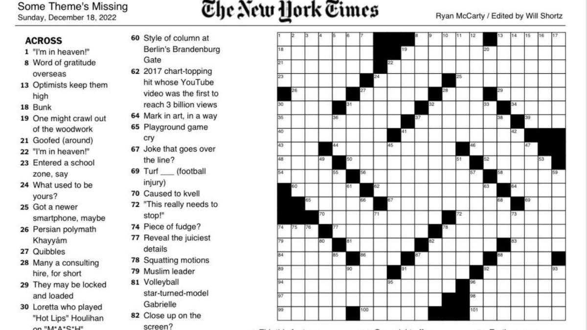 new york times free crossword puzzles printable new york times free crossword puzzles printable