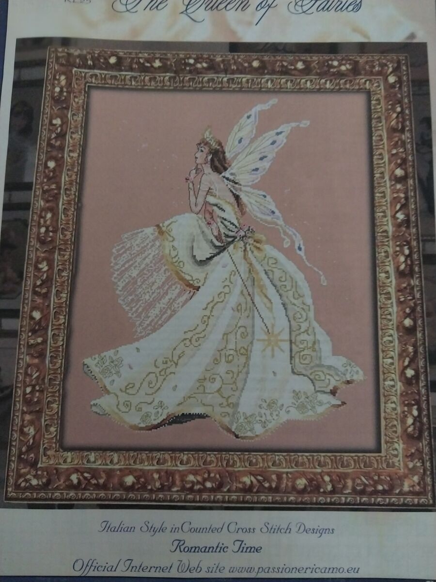 The Queen Of Fairies Passione Ricamo Cross Stitch PATTERN Fold Out Leaflet EBay The Queen Of Fairies Passione Ricamo Cross Stitch PATTERN Fold Out Leaflet EBay