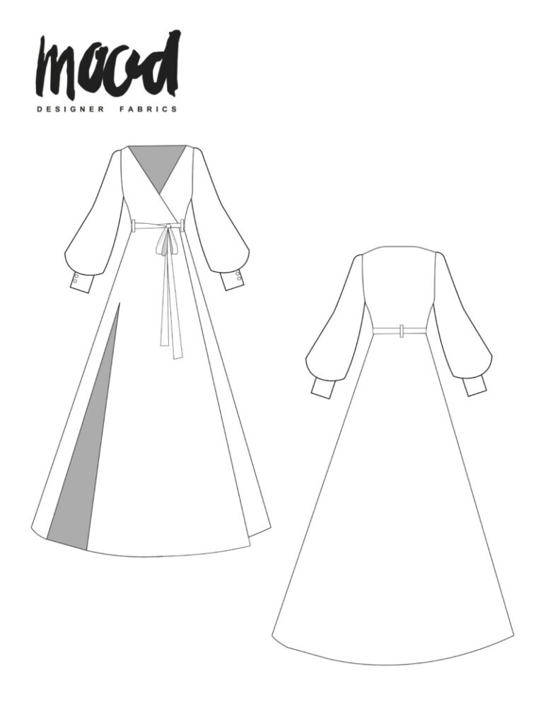 The Rue Dress Free Sewing Pattern Mood Sewciety