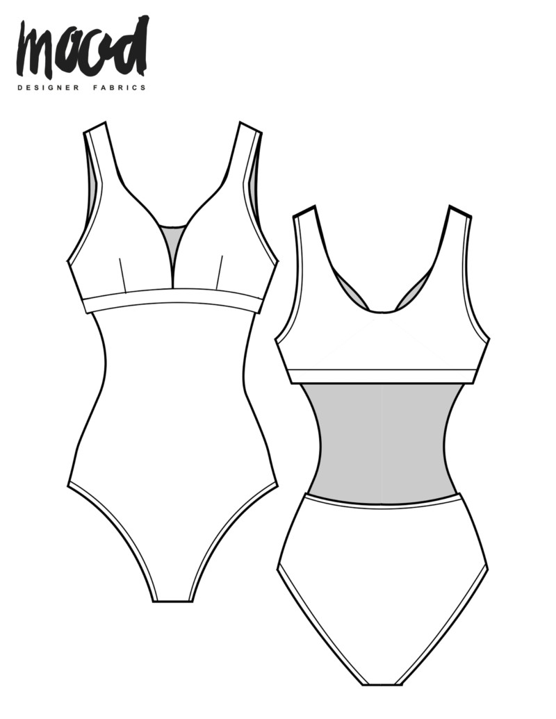The Speedwell Swimsuit Free Sewing Pattern The Speedwell Swimsuit Free Sewing Pattern