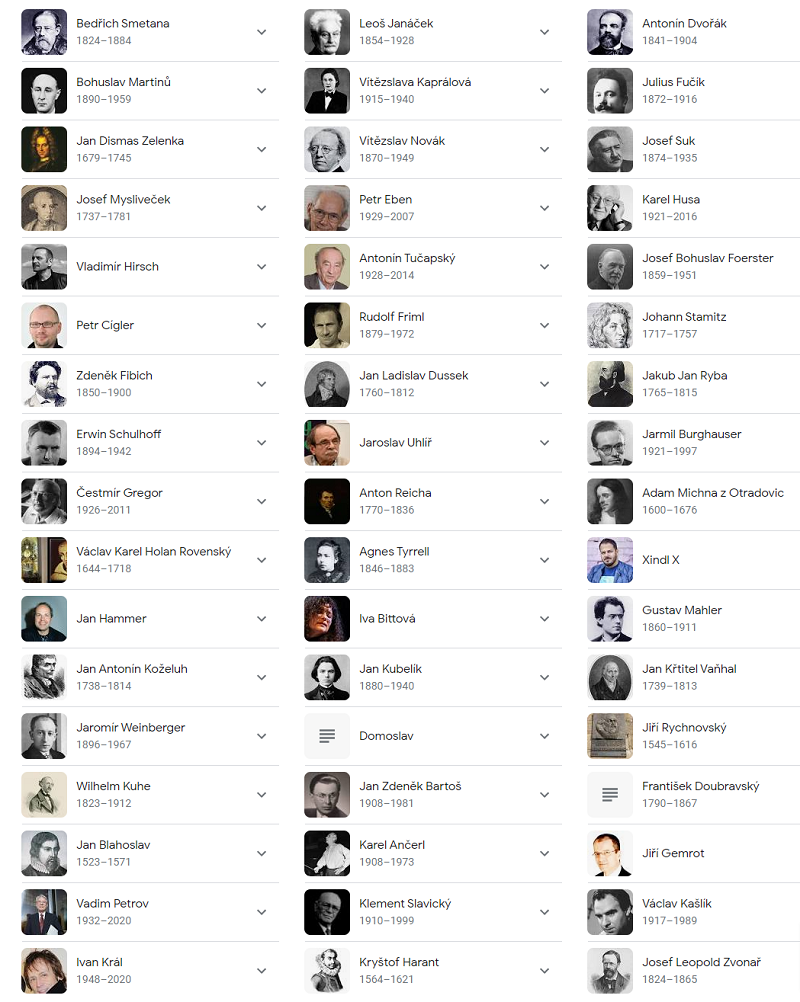 The Top Five Czech Composers Tres Bohemes The Top Five Czech Composers Tres Bohemes