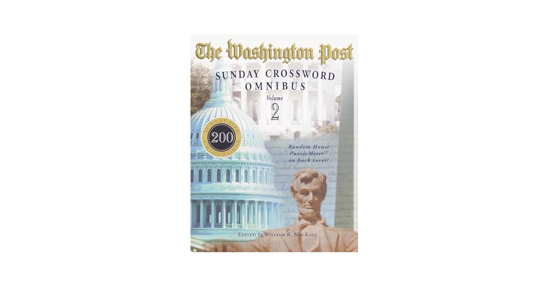 The Washington Post Sunday Crossword Omnibus Volume 2 Mackaye William R 9780812934410 Amazon Books The Washington Post Sunday Crossword Omnibus Volume 2 Mackaye William R 9780812934410 Amazon Books