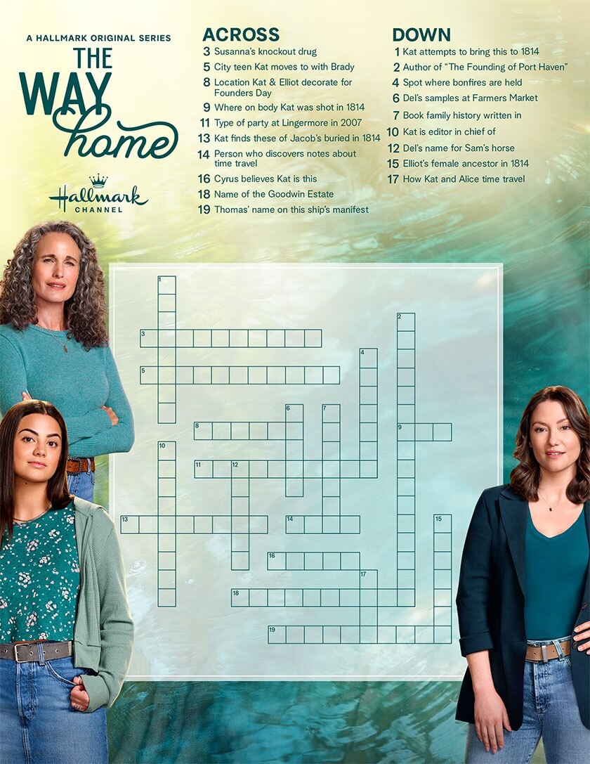 The Way Home Season 2 Crossword Puzzle The Way Home