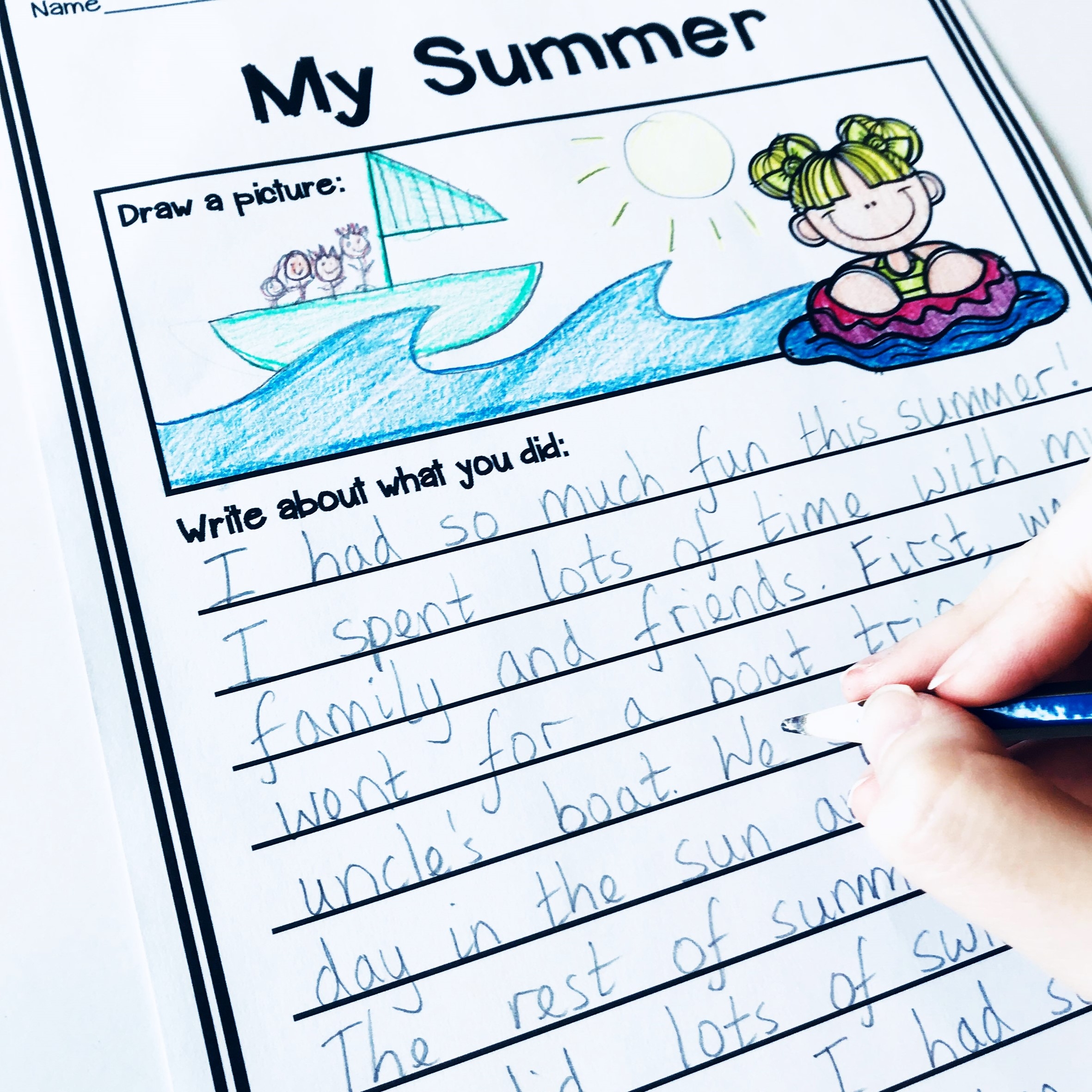 Third Grade Narrative Writing Prompts Terrific Teaching Tactics