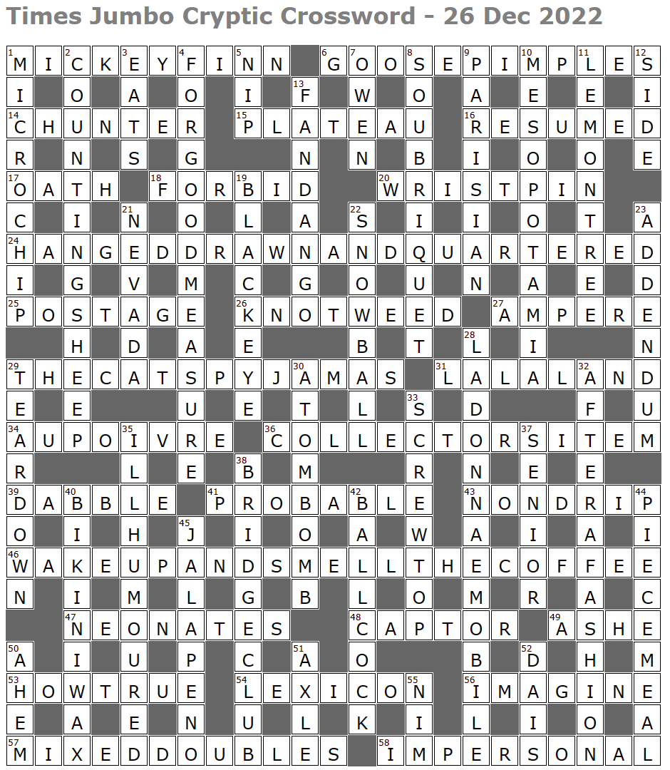 male swan crossword clue