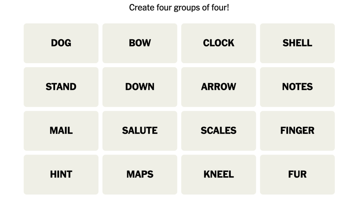 Today s NYT Connections Hints and Answer For Monday October 2 2023 Lifehacker