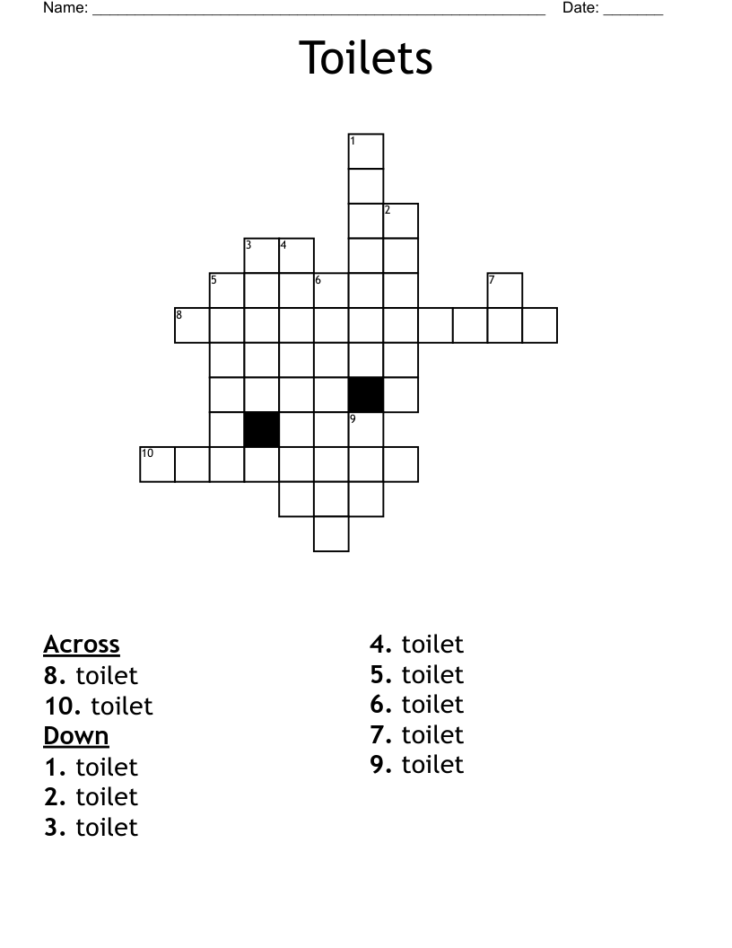 Toilet Names Word Search WordMint Toilet Names Word Search WordMint