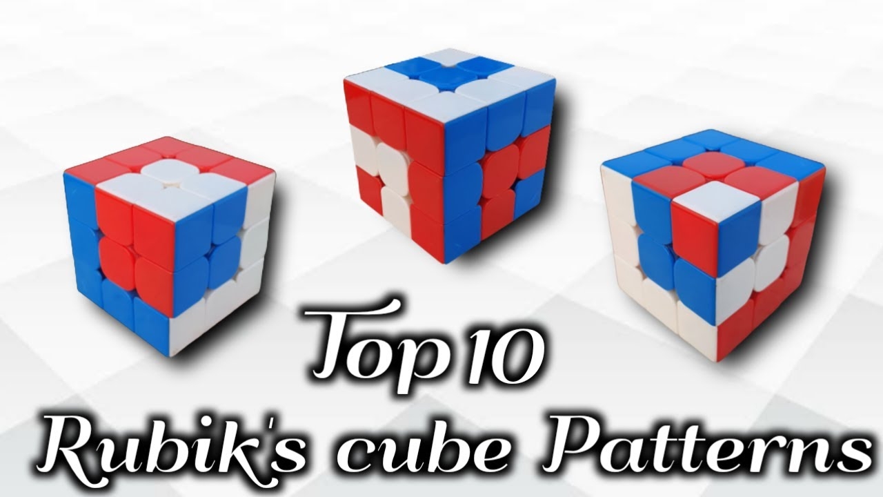 Top 10 Rubik s Cube Patterns CubeSolv Top 10 Rubik s Cube Patterns CubeSolv