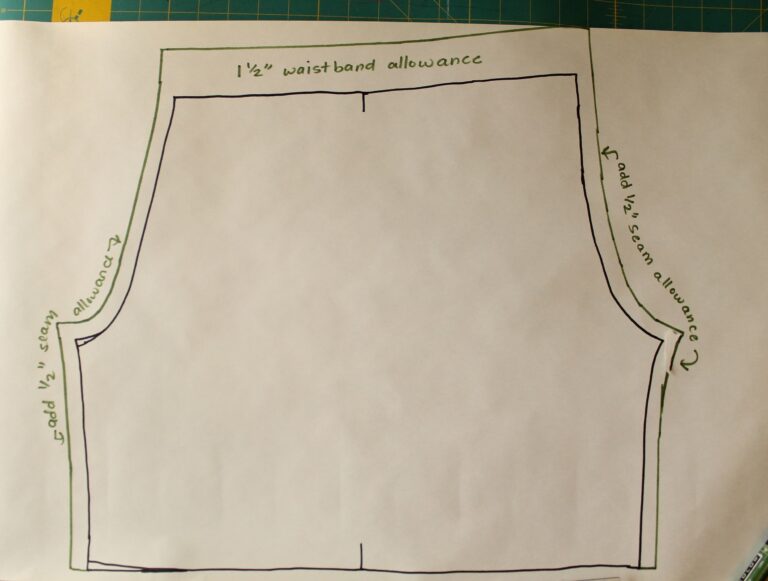 Trace And Make Shorts Pattern Made By Rae