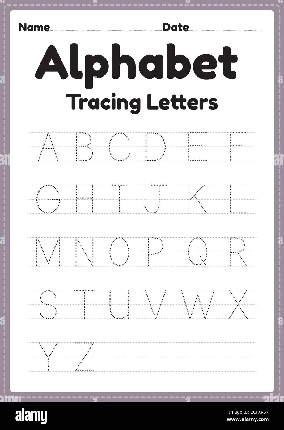 tracing abc letter worksheets tracing abc letter worksheets