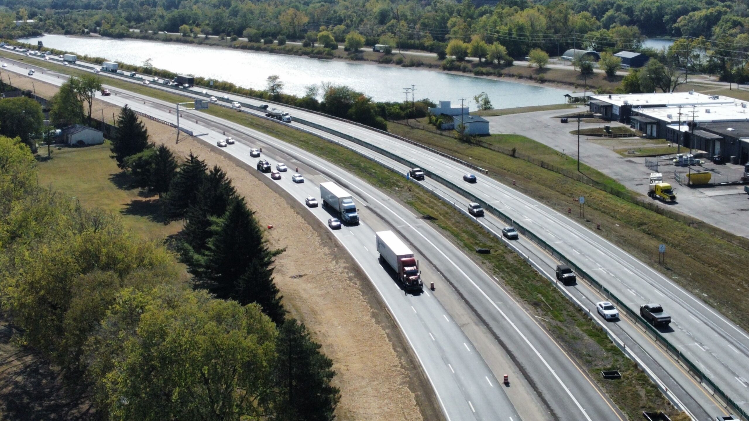 Traffic Pattern Changing Through I 75 Construction Zone South Of Dayton Traffic Pattern Changing Through I 75 Construction Zone South Of Dayton