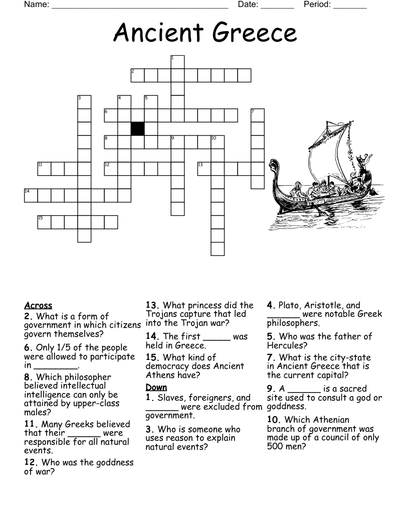 Trojan War Important People Crossword WordMint Trojan War Important People Crossword WordMint