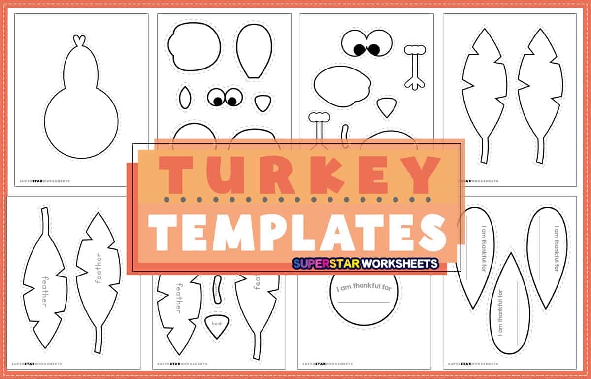 turkey feathers template printable turkey feathers template printable
