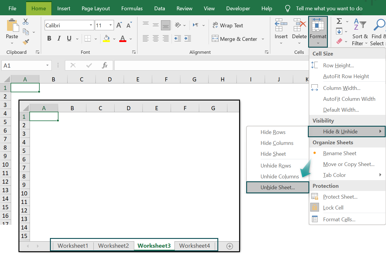 Unhide Sheets In Excel Top 6 Methods Examples How To Guide Unhide Sheets In Excel Top 6 Methods Examples How To Guide