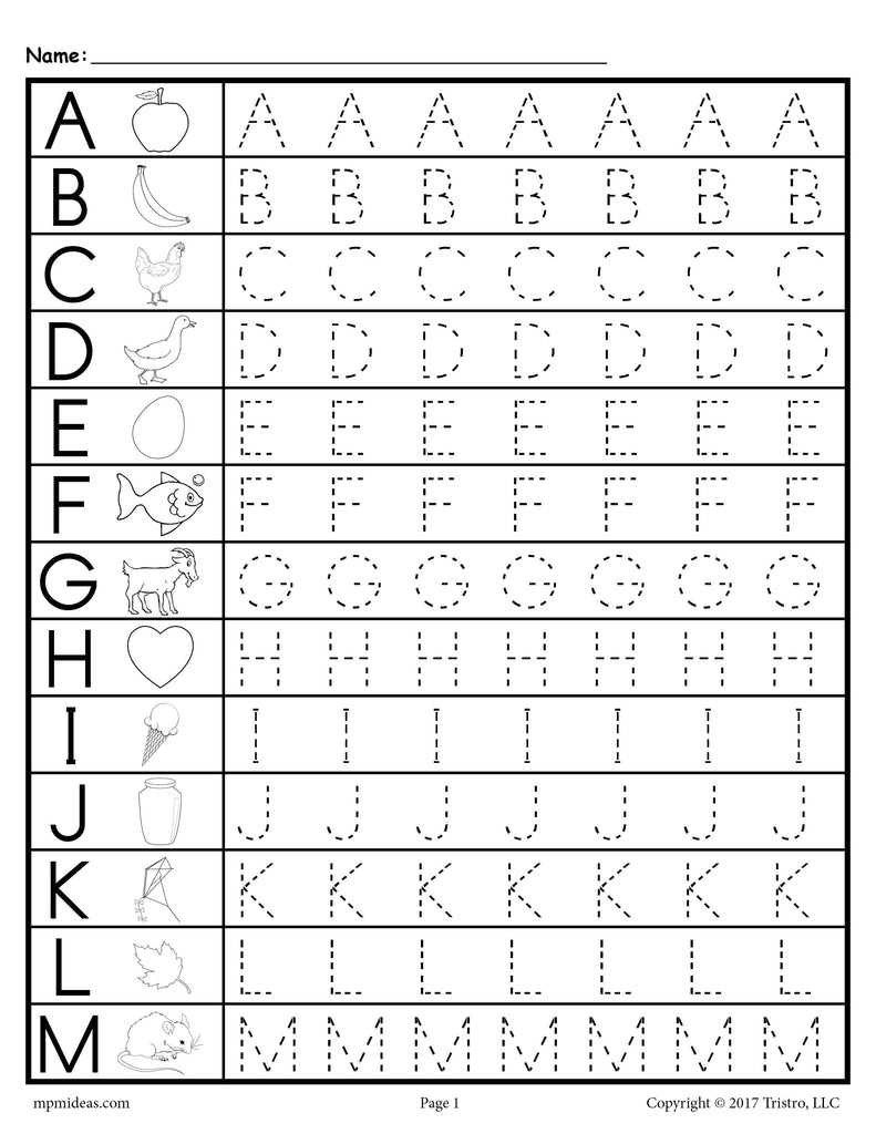 tracing the alphabet worksheets tracing the alphabet worksheets
