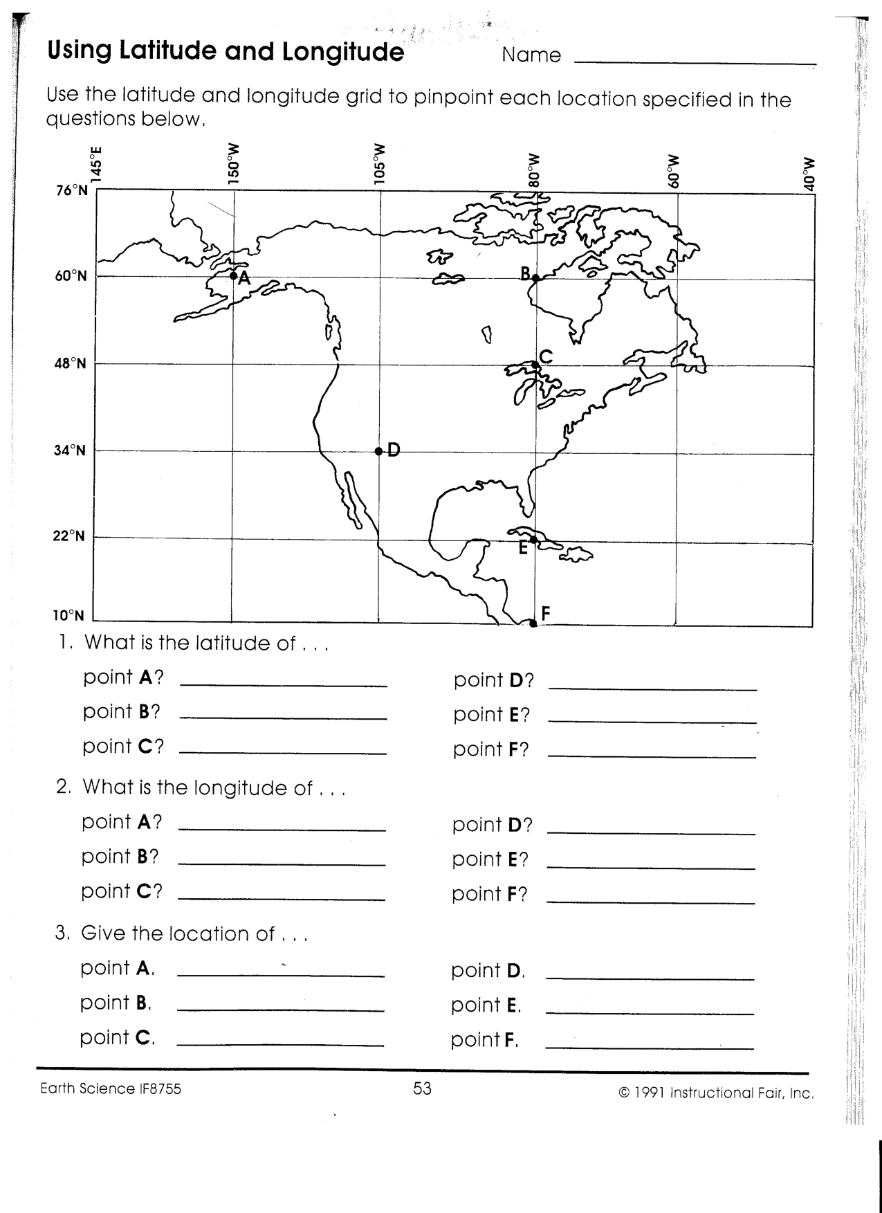latitude longitude practice worksheet latitude longitude practice worksheet