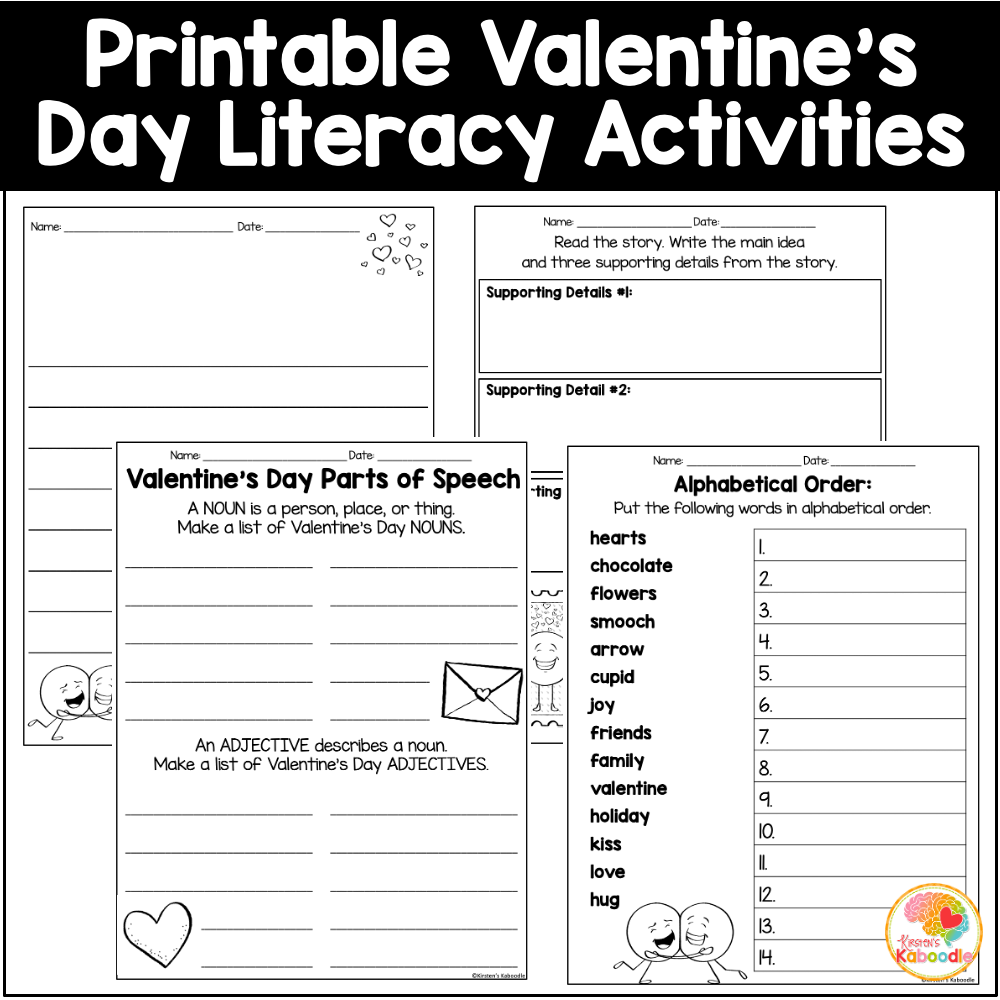 valentine s day worksheets valentine s day worksheets
