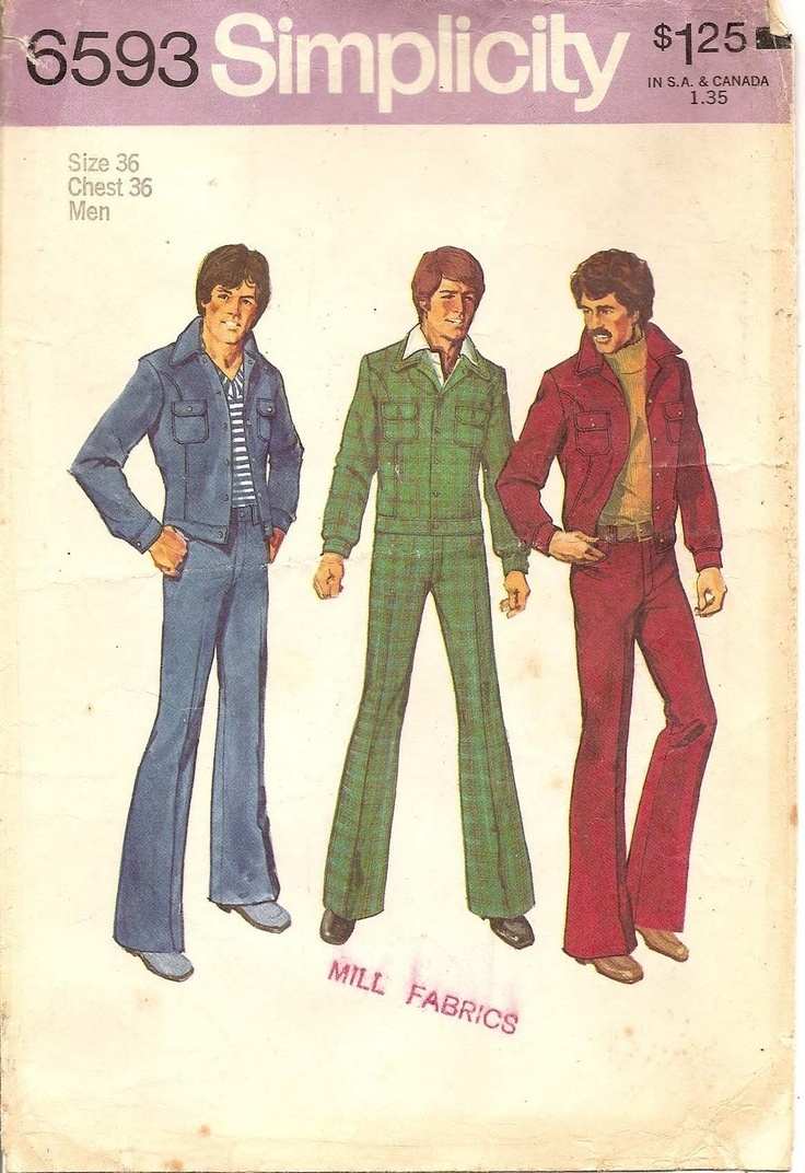 Vintage 1970s Mens Sewing Patterns A Stroll Down Memory Lane Vintage 1970s Mens Sewing Patterns A Stroll Down Memory Lane