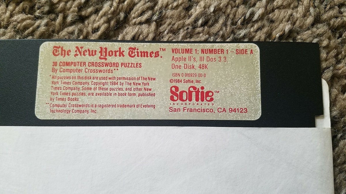 apple product nyt crossword