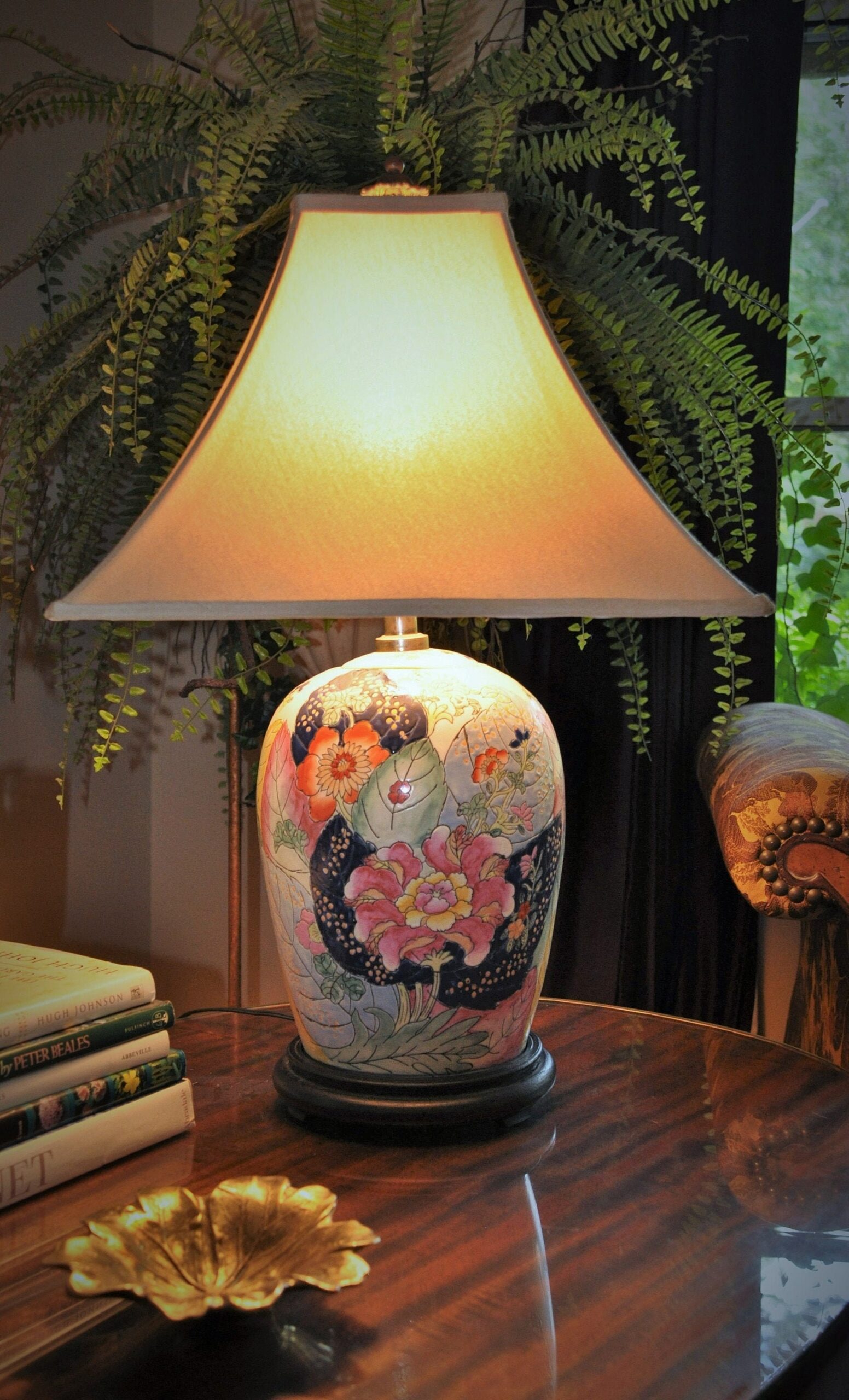 Vintage Tobacco Leaf Lamp 1970 s Chinese Asian Porcelain Ginger Jar Mottahedeh Inspired Style Floral Table Lamp Chinoiserie Home D cor Etsy Vintage Tobacco Leaf Lamp 1970 s Chinese Asian Porcelain Ginger Jar Mottahedeh Inspired Style Floral Table Lamp Chinoiserie Home D cor Etsy