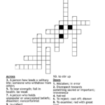 Vocab 10 Crossword Puzzle WordMint