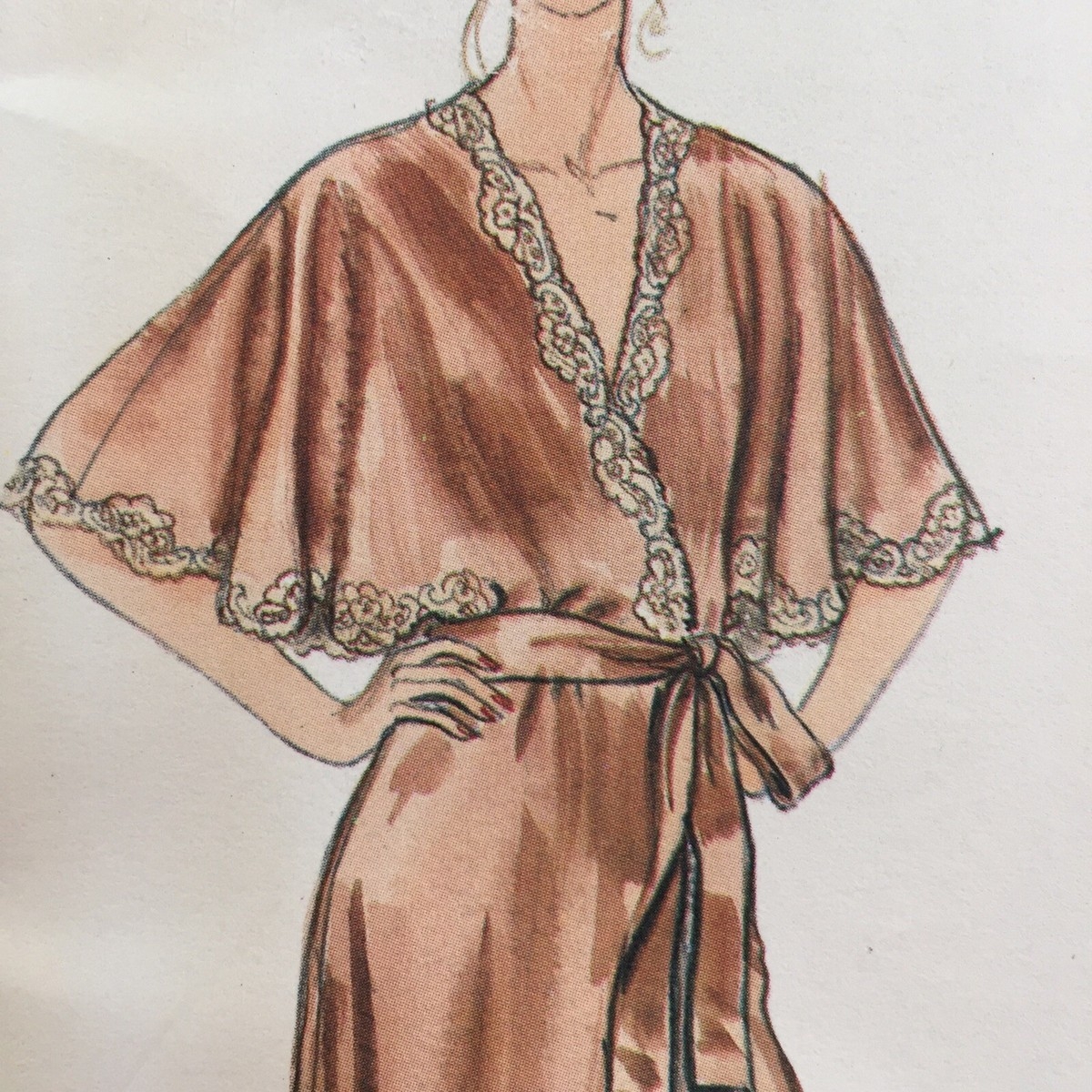 Vogue 7254 Long Night Dress Gown Lingerie Flutter Retro Ladies New Uncut Pattern EBay UK Vogue 7254 Long Night Dress Gown Lingerie Flutter Retro Ladies New Uncut Pattern EBay UK